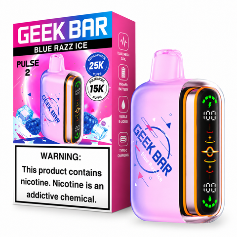 Geek Bar Pulse 2 25K Puffs Disposable Vape