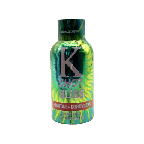 K Shot Bliss Kratom + Cordyceps Shot 60ml