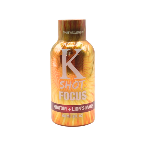 K Shot Focus Kratom + Lion’s Mane Shot 60ml