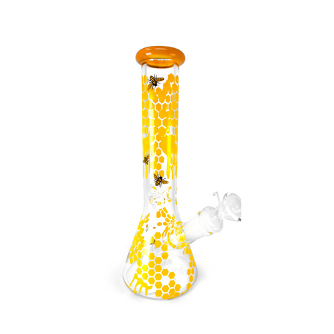 kandy-water-pipe-beaker-base-honeycomb-design-yellow