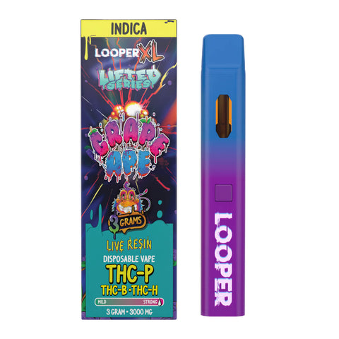 Looper XL Lifted Series Live Resin Disposable – Rock N' Roll It