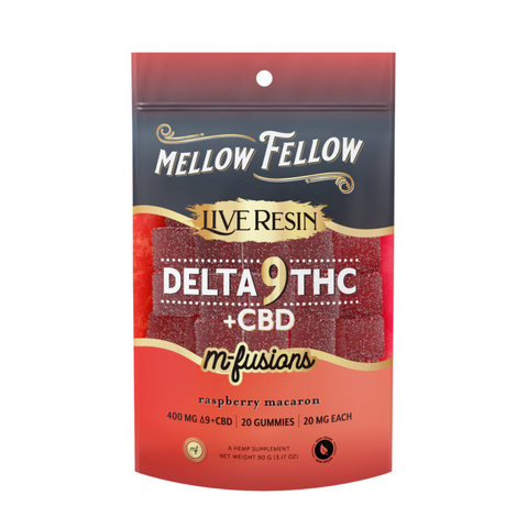 Mellow Fellow M-Fusions Delta 9 THC + CBD Gummies