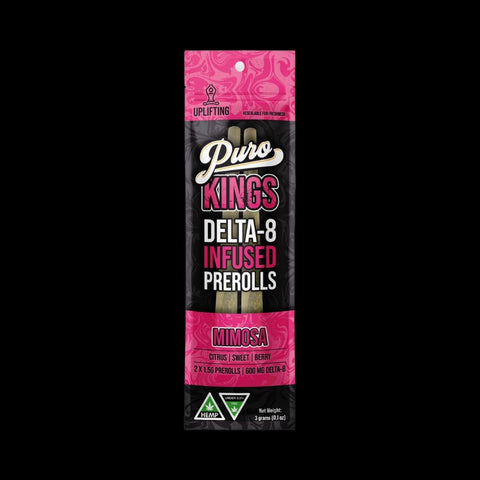 Puro Kings Delta-8 Infused Pre-Rolls 3gm/pck 2ct/pck