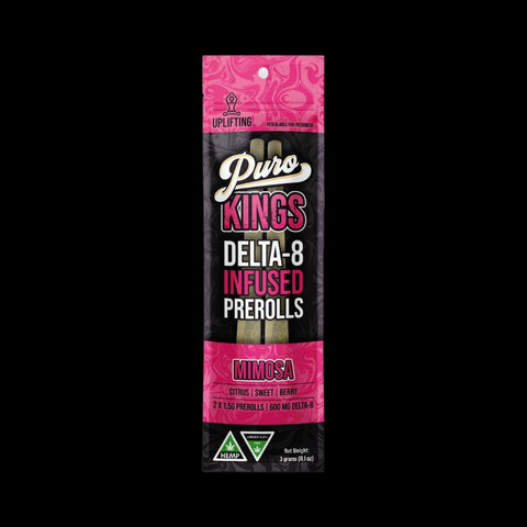 Puro Kings Delta-8 Infused Prerolls 3gm 2pk