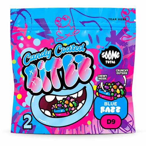 Ocho Candy Coated Delta 9 BITEZ Gummies 500mg 2ct