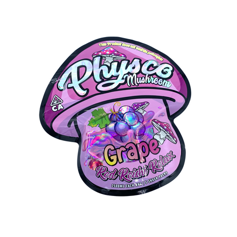 Physco Mushroom Gummies 2500mg/bag 5 gummies