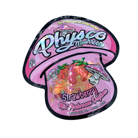 Physco Mushroom Gummies 2500mg/bag 5 gummies