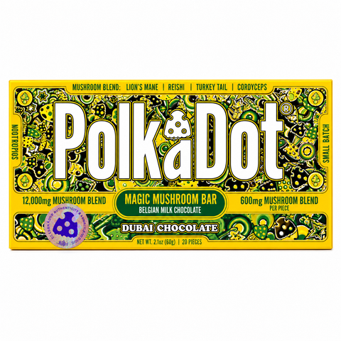 Polk A Dot Mushroom Chocolate Bar 12000mg 20ct