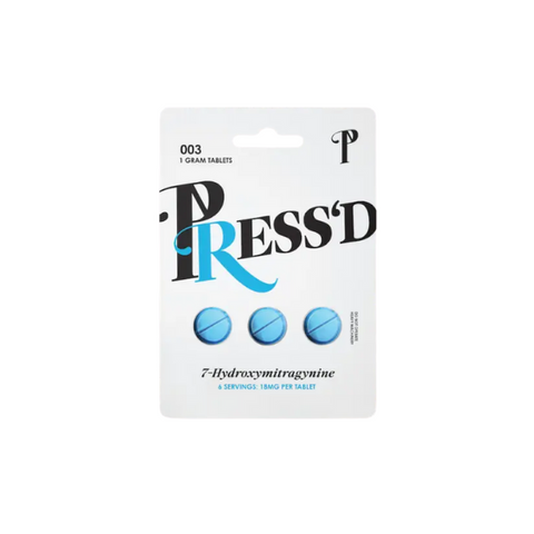 Press’d 7-OH Kratom Tablets