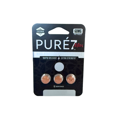 Pure7 Max 7OH Kratom Extract Tablets 3/pack 180mg