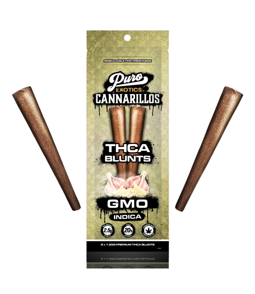 Puro Exotics Cannarillos Thc A Blunts – Rock N Roll It