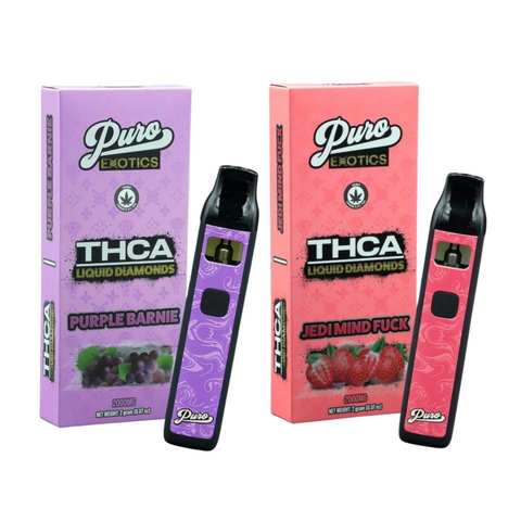 Puro Exotics THC-A Liquid Diamonds 2gm Disposable