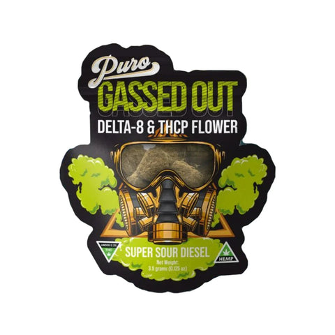 Puro Gassed Out Delta-8 & THCP Flower 3.5gm