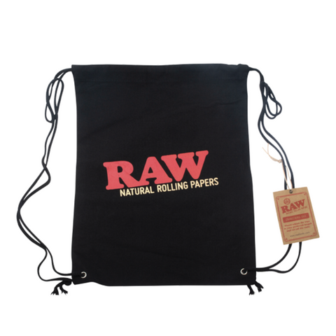 Raw Drawstring Bag