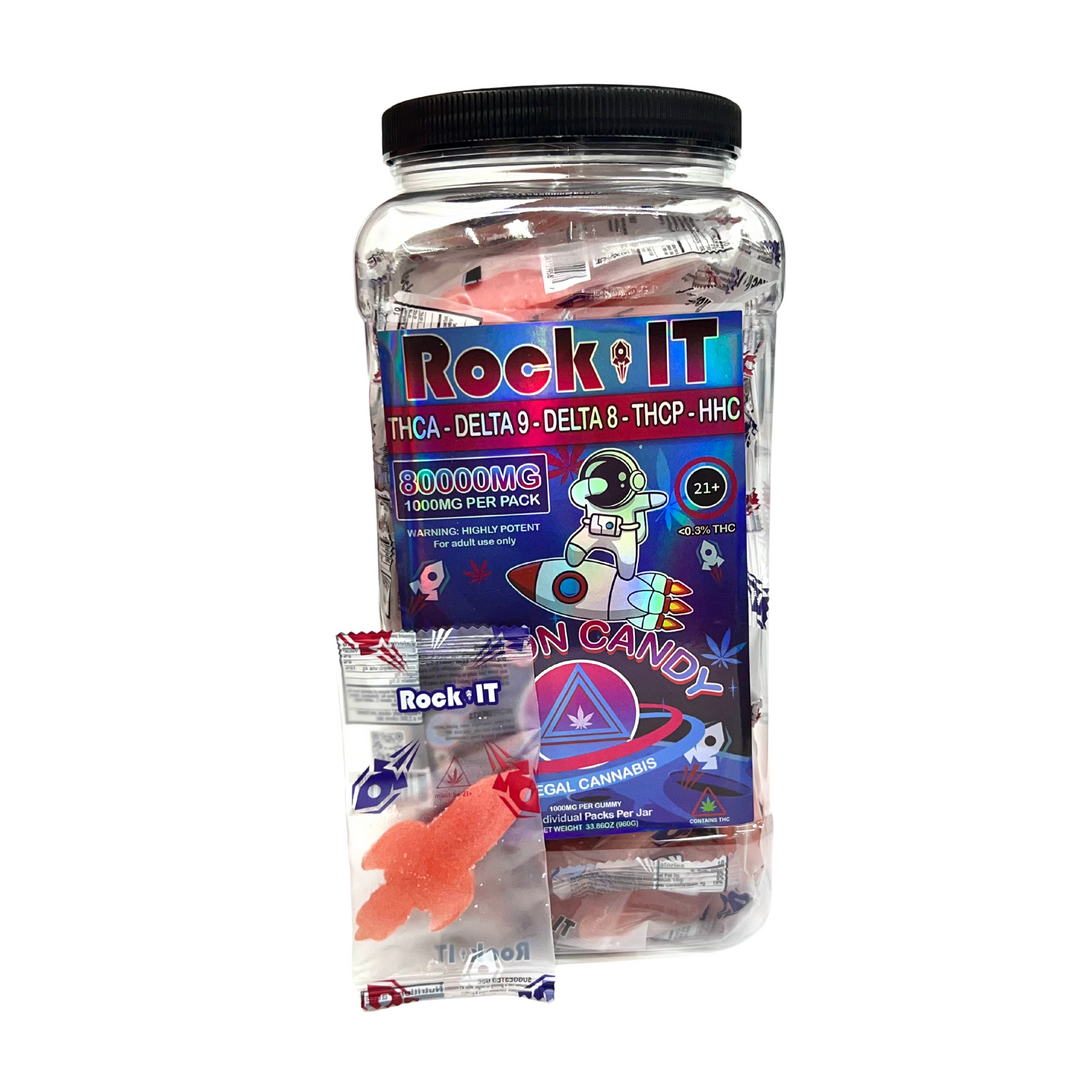 Rock It THCA Gummies 1000mg – Rock N' Roll It