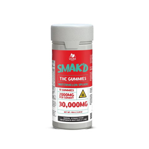 Smak’d THC Gummies 30000mg 15ct