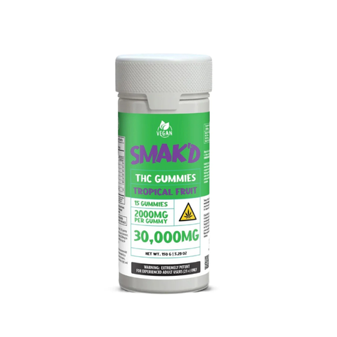 Smak’d THC Gummies 30000mg 15ct