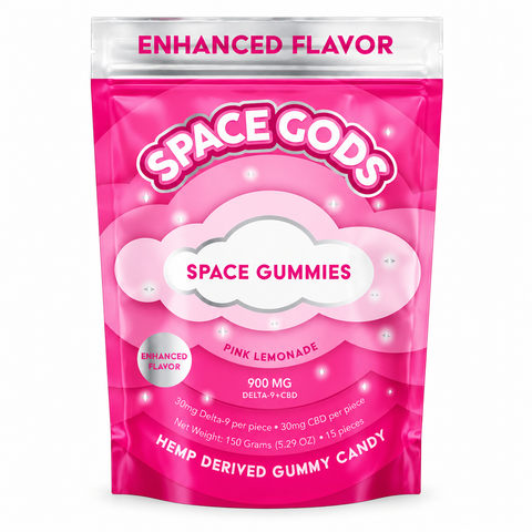Space Gods Delta 9 + CBD Gummies 900mg 15ct