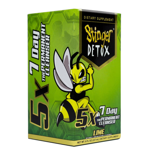 Stinger Detox 7 Day The Permanent Cleanser 8oz-Lime