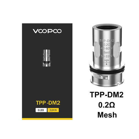 VoopooTPP DM2 0.2ohm Coil 3Pcs/Pack