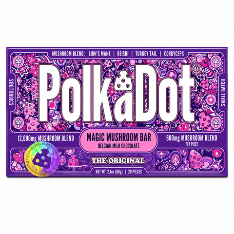 Polk A Dot Mushroom Chocolate Bar 12000mg 20ct
