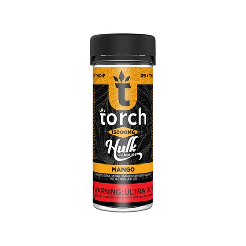 Torch Hulk Gummies 15000mg: D9 + THC-P Gummies