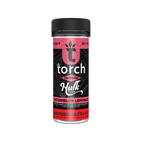 Torch Hulk Gummies 15000mg: D9 + THC-P Gummies