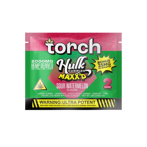 Torch Hulk MAXXd Gummies 2000mg 2ct