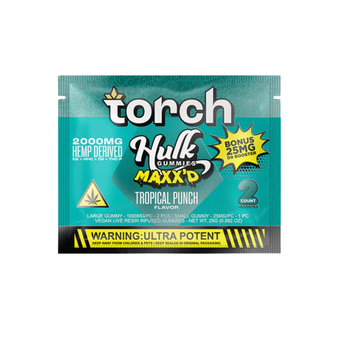 Torch Hulk MAXXd Gummies 2000mg 2ct