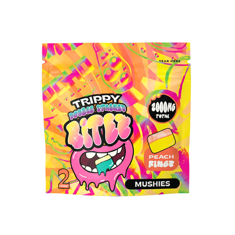 Trippy BITEZ Double Stacked Mushies Gummies 2000mg