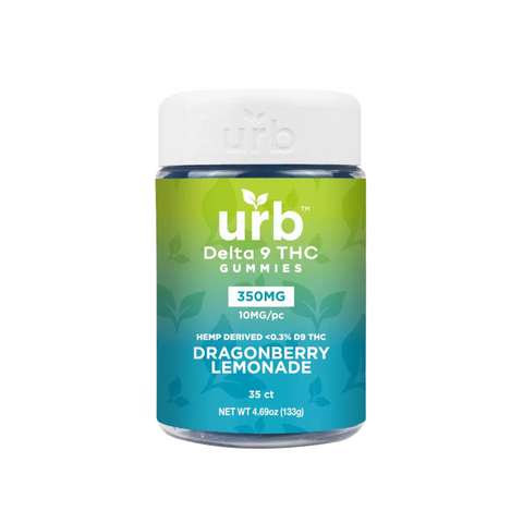 URB D9 THC Gummies 350mg 35ct