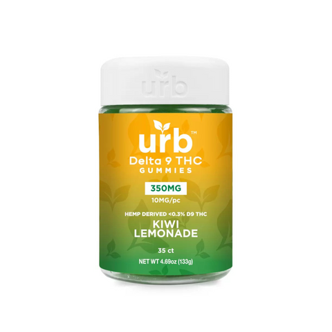 URB D9 THC Gummies 350mg 35ct