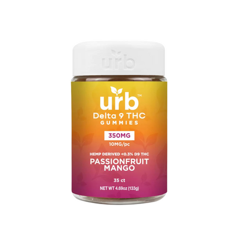 URB D9 THC Gummies 350mg 35ct