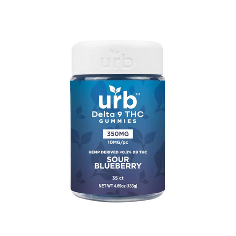 URB D9 THC Gummies 350mg 35ct