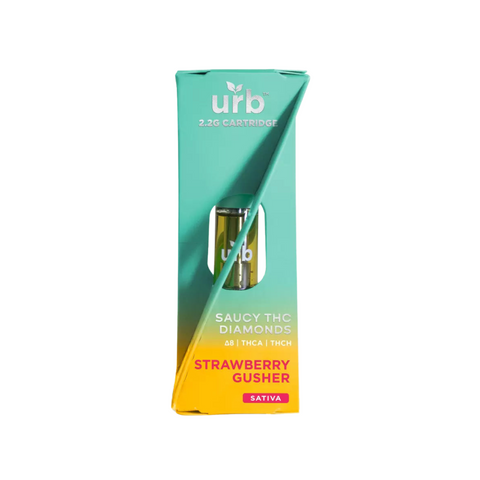 URB Saucy THC Diamonds Cartridge 2.2ml