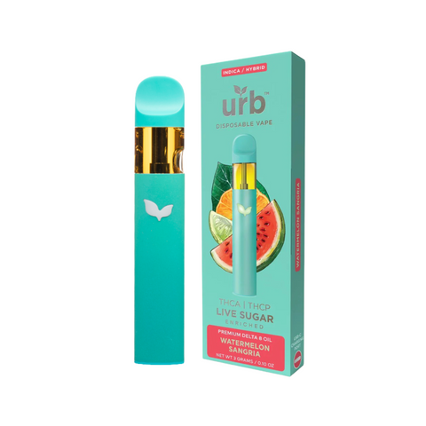 URB THC-A Live Sugar Disposable 3ml