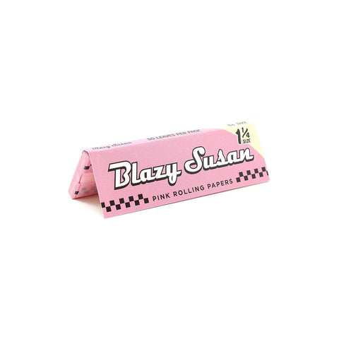 Blazy Susan Pink Rolling Papers 1 1/4 50pcs