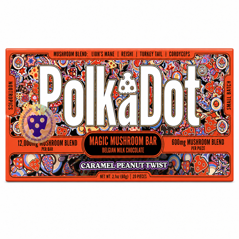 Polk A Dot Mushroom Chocolate Bar 12000mg 20ct