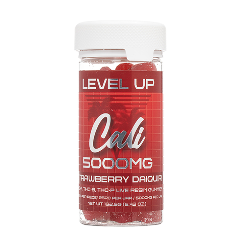 Cali Extrax Level Up 5000mg Live Resin Gummies