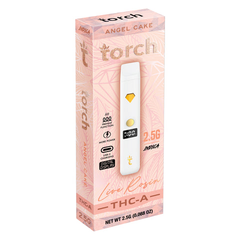Torch 2.5gm Live Rosin THC-A Disposable Device