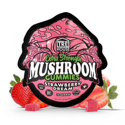 TRE House Extra Strength Mushroom Gummies 10ct